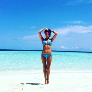 Swimming Suit with Hibiscus Flower